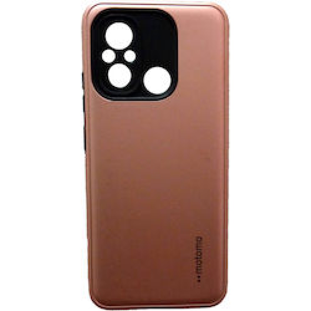 Θήκη Xiaomi Redmi 12C / Redmi 11A Motomo Tough Armor Back Cover Υβριδική κατασκευή -Ροζ Χρυσό Θήκες Xiaomi Redmi 12C / Redmi 11A
