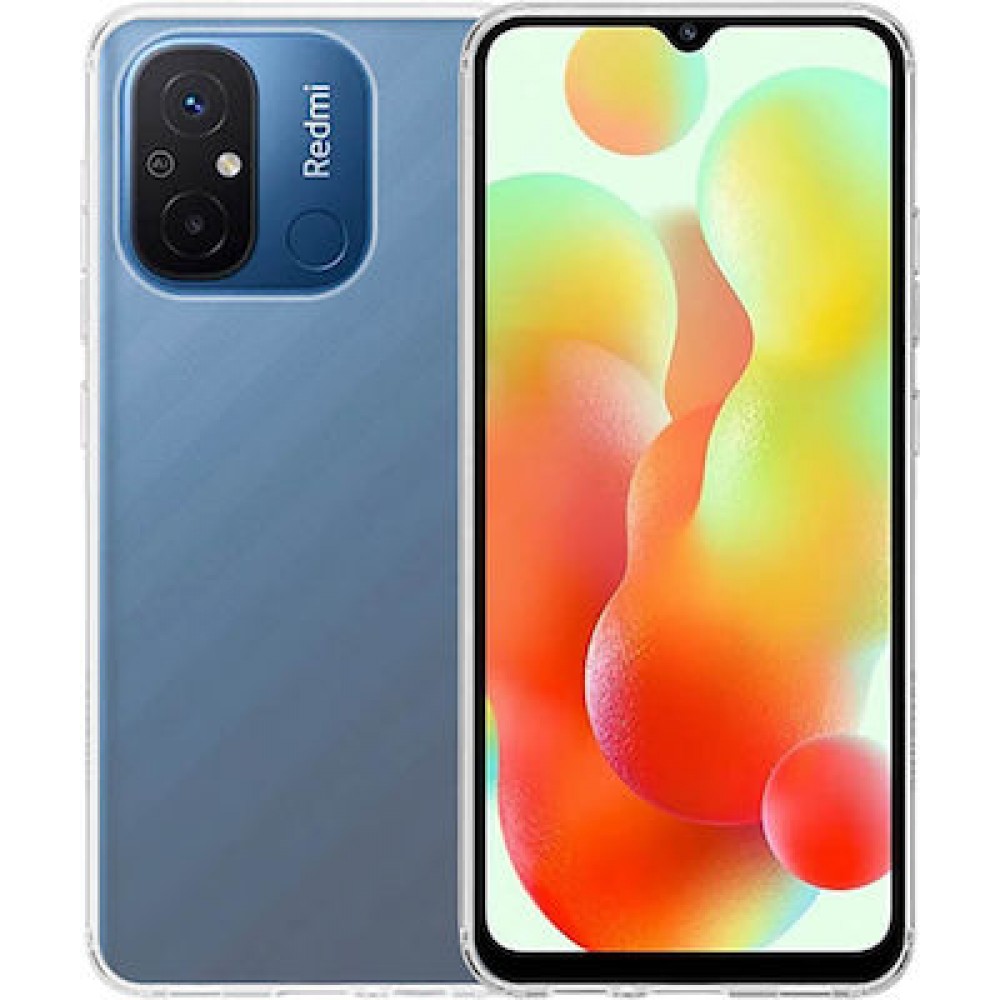 Θήκη Xiaomi Redmi 12C / Redmi 11A Σιλικόνης -Clear / Διάφανη Θήκες Xiaomi Redmi 12C / Redmi 11A