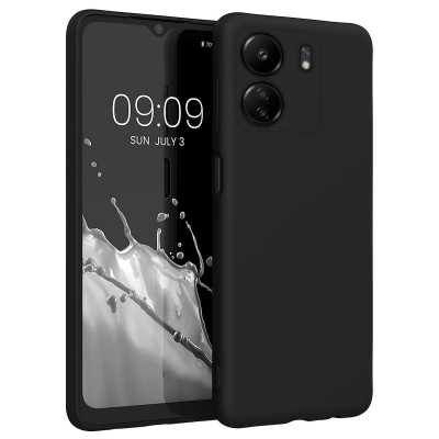 Θήκη Σιλικόνης Για Xiaomi Redmi 13C 4G & 5G / Poco C65 Soft Case 2.0mm –Μαύρο