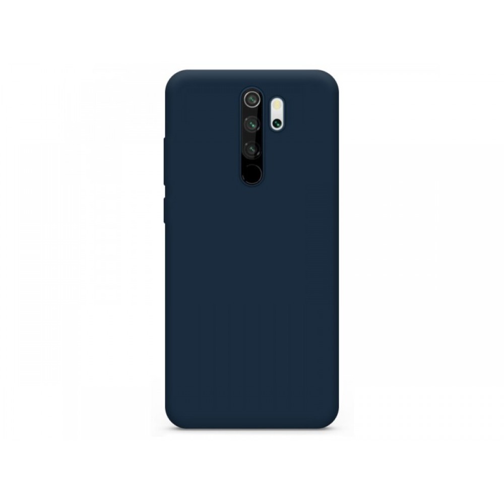 Θήκη Σιλικόνης Slim Fit Για Xiaomi Redmi 9 –Σκούρο Μπλε Θήκες Smartphone