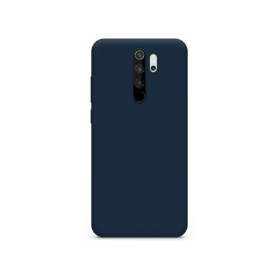 Θήκη Σιλικόνης Slim Fit Για Xiaomi Redmi 9 –Σκούρο Μπλε