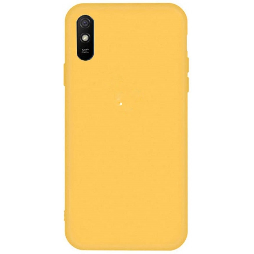 Θήκη Σιλικόνης Για Xiaomi Redmi 9A 5G Soft Case 2.0mm –Κίτρινο Θήκες Smartphone