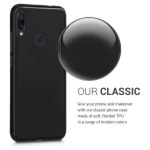 Θήκη Σιλικόνης Xiaomi Redmi 7 Soft matte tpu  - Black Θήκες Smartphone