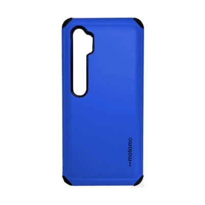 Θήκη Xiaomi Mi Note 10 / Note 10 Pro Motomo Back Cover Υβριδική κατασκευή  -Μπλε