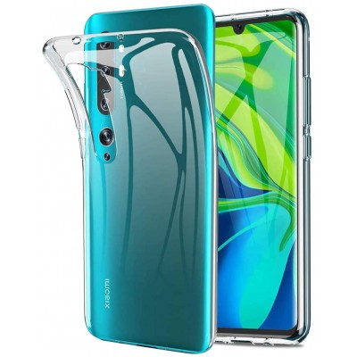Θήκη Xiaomi Mi Note 10 / Note 10 Pro Σιλικόνης Back Cover Soft - Διάφανη