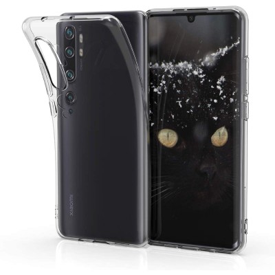 Θήκη Σιλικόνης Slim Fit Για Xiaomi Mi Note 10 / Note 10 Pro –Διάφανο
