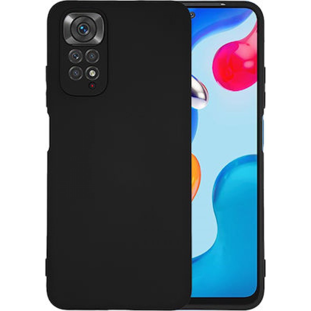 Θήκη Σιλικόνης Για Xiaomi Redmi Note 11 4G / Note 11s 4G Soft Case 2.0mm –Μαύρο Θήκες Smartphone