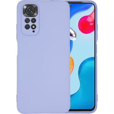 Θήκη Σιλικόνης Για Xiaomi Redmi Note 11 4G / Note 11s 4G Soft Case 2.0mm –Μωβ