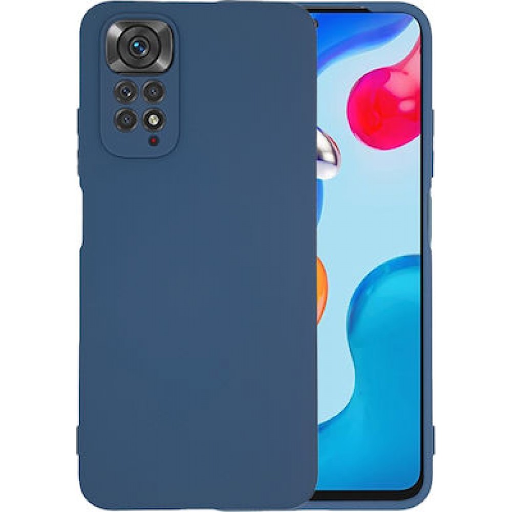Θήκη Σιλικόνης Για Xiaomi Redmi Note 11 4G / Note 11s 4G Soft Case 2.0mm –Σκούρο Μπλε Θήκες Xiaomi Redmi Note 11 4G / Note 11s 4G