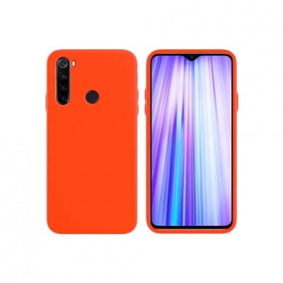 Θήκη Σιλικόνης Slim Fit Για Xiaomi Redmi Note 8 Pro –Πορτοκαλί