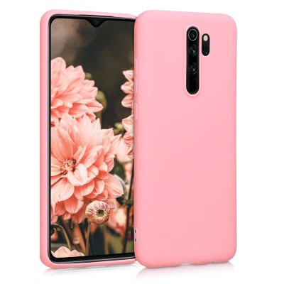 Θήκη Σιλικόνης Slim Fit Για Xiaomi Redmi Note 8 Pro –Ροζ