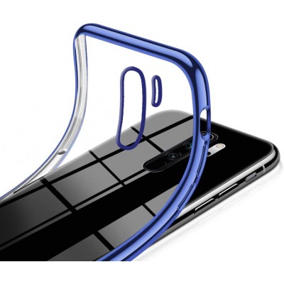 Θήκη Xiaomi Redmi Note 8 Pro Σιλικόνης Διάφανη New Electro Tpu-Blue