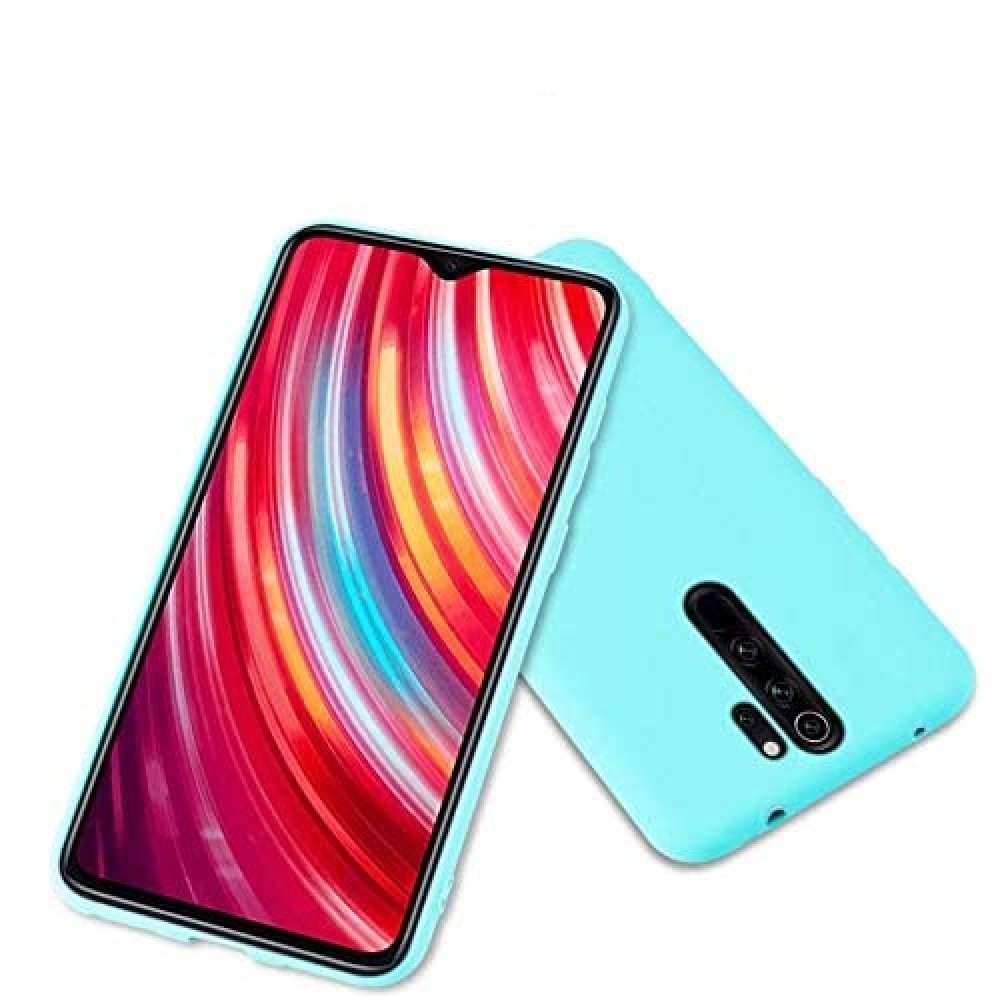 Θήκη Σιλικόνης Slim Fit Για Xiaomi Redmi Note 8 Pro –Τιρκουάζ Θήκες Smartphone