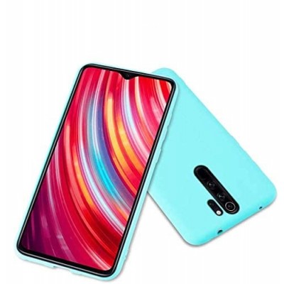Θήκη Σιλικόνης Slim Fit Για Xiaomi Redmi Note 8 Pro –Τιρκουάζ