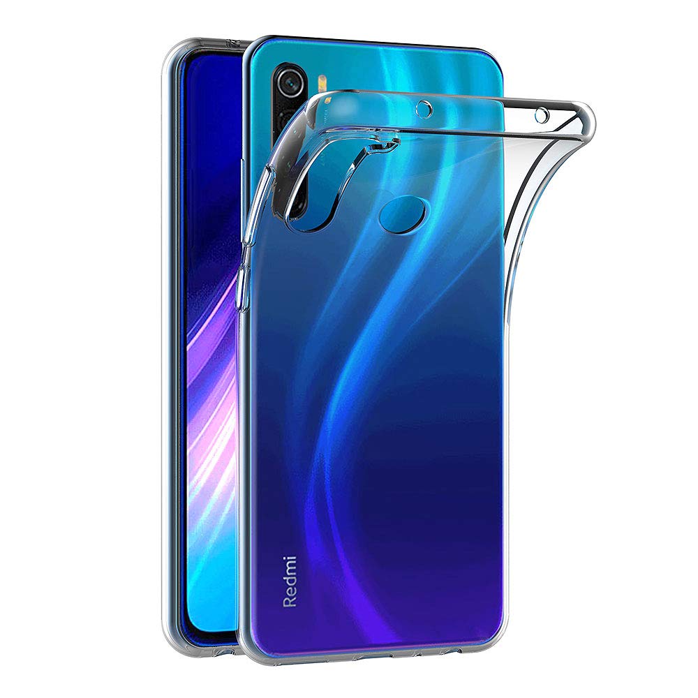Θήκη Xiaomi Redmi Note 8 / Note 8 2021 Σιλικόνης TPU Liquid Crystal Ultra Slim  - Διάφανο Θήκες Smartphone