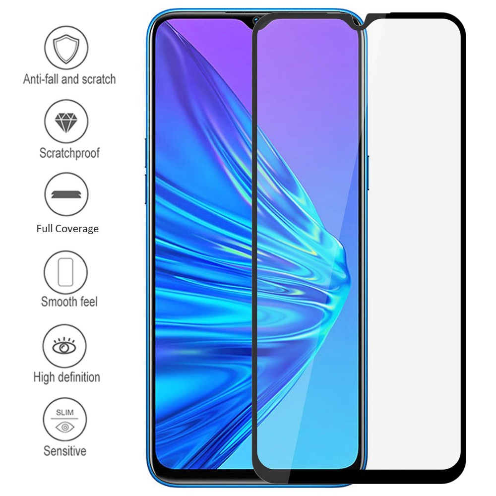 Xiaomi Redmi 9 3D Full Face Προστατευτικό Οθόνης Αντιχαρακτικό Γυαλί –Μαύρο Προστασία οθόνης