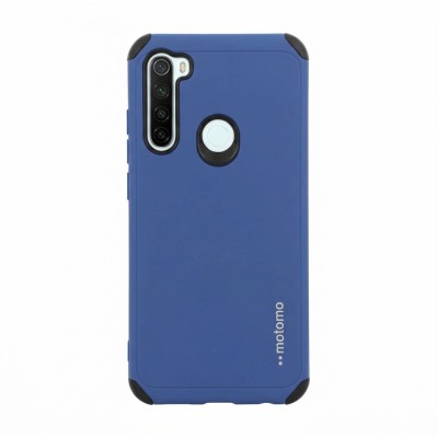 Θήκη Xiaomi Redmi Note 8 / Note 8 2021 Motomo Tough Armor Back Cover Υβριδική κατασκευή  -Blue