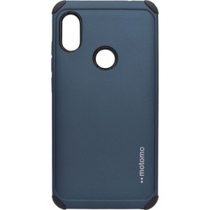 Θήκη Xiaomi Redmi Note 6 Pro Motomo Tough Armor Back Cover Υβριδική κατασκευή  -Blue Θήκες Smartphone