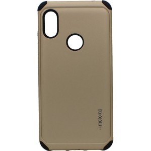 Θήκη Xiaomi Redmi Note 5 / Note 5 Pro Motomo Tough Armor Back Cover Υβριδική κατασκευή  -Gold Θήκες Smartphone