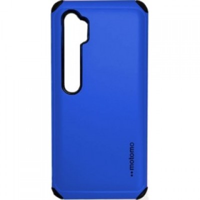 Θήκη Xiaomi Redmi Note 7 / Note 7 Pro Motomo Tough Armor Back Cover Υβριδική κατασκευή  -Μπλε