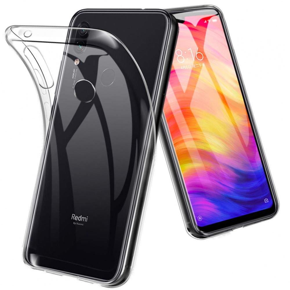 Θήκη Xiaomi Redmi Note 7 / Note 7 Pro Σιλικόνης TPU Liquid Crystal Ultra Slim  - Διάφανο Θήκες Smartphone