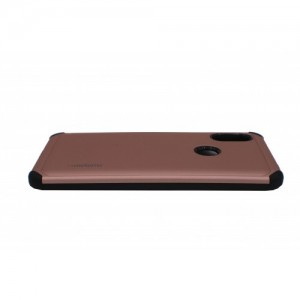 Θήκη Huawei P Smart Z / Honor 9X / Y9 Prime 2019 Motomo Tough Armor Back Cover Υβριδική κατασκευή  -Rose Gold Θήκες Smartphone