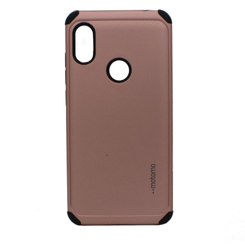 Θήκη Huawei P Smart Z / Honor 9X / Y9 Prime 2019 Motomo Tough Armor Back Cover Υβριδική κατασκευή  -Rose Gold Θήκες Smartphone
