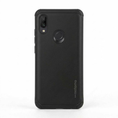 Θήκη Xiaomi Redmi Note 7 / Note 7 Pro Motomo Tough Armor Back Cover Υβριδική κατασκευή  -Μαύρο