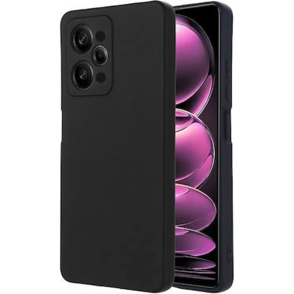 Θήκη Σιλικόνης Για Xiaomi Redmi 12 Soft Case 2.0mm –Μαύρο Θήκες Xiaomi Redmi 12