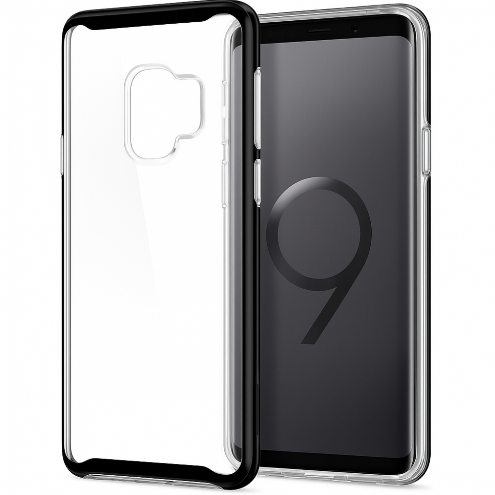 Θήκη Samsung Galaxy Note 5 Ανθεκτική Σιλικόνη- Διάφανο / Μαύρο Θήκες Galaxy Note 5