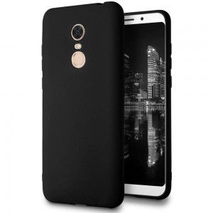 Θήκη Xiaomi Redmi 5 Plus Σιλικόνης Tpu  Soft Flexible -Black Θήκες Smartphone